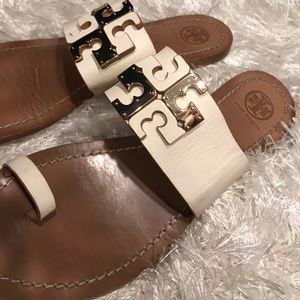 Tory Burch Cream Sandals